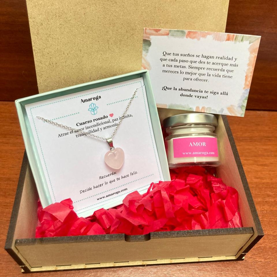 amaroga-cajita-collar-corazón-pequeño-con-vela-mini--cuarzo-rosa-amor