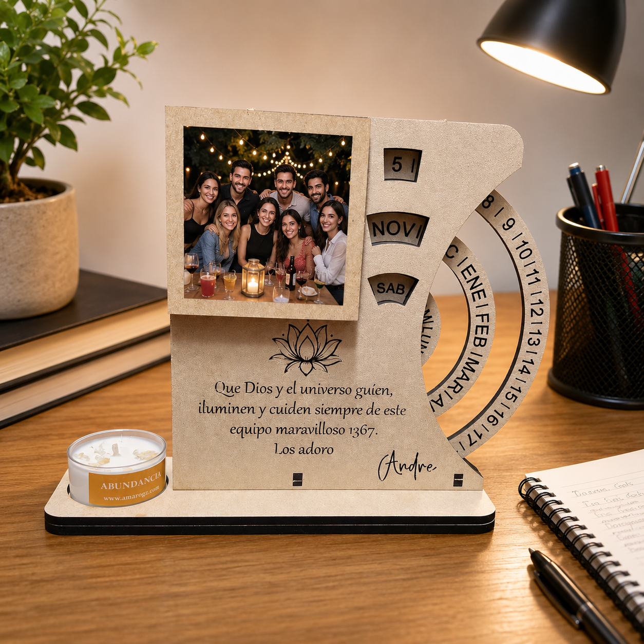 amaroga-cegrafic-amaking-group-calendario-con-vela-y-foto