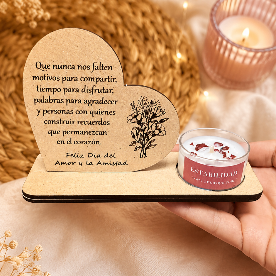 amaroga-cegrafic-amaking-group-porta-vela-placa-corazon-amor-y-amistad